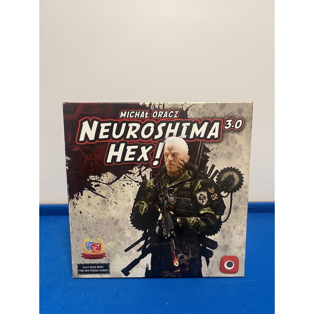 Neuroshima Hex 3.0 Board Game Portal Games Complete Used Excellent Condition
